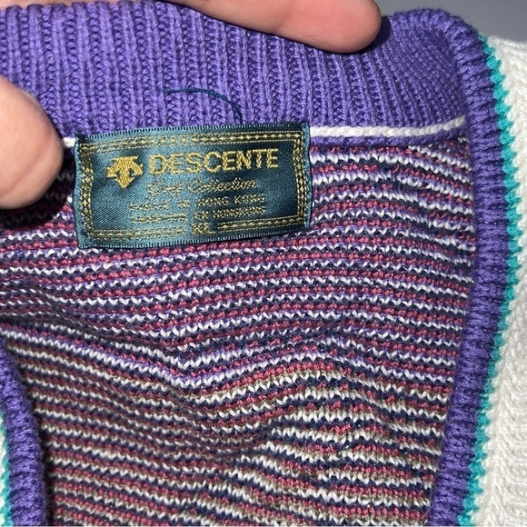 Descente • Vintage Golf Collection Men’s Sweater - Picture 10 of 11